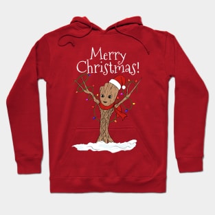 Groot Christmas Tree Hoodie